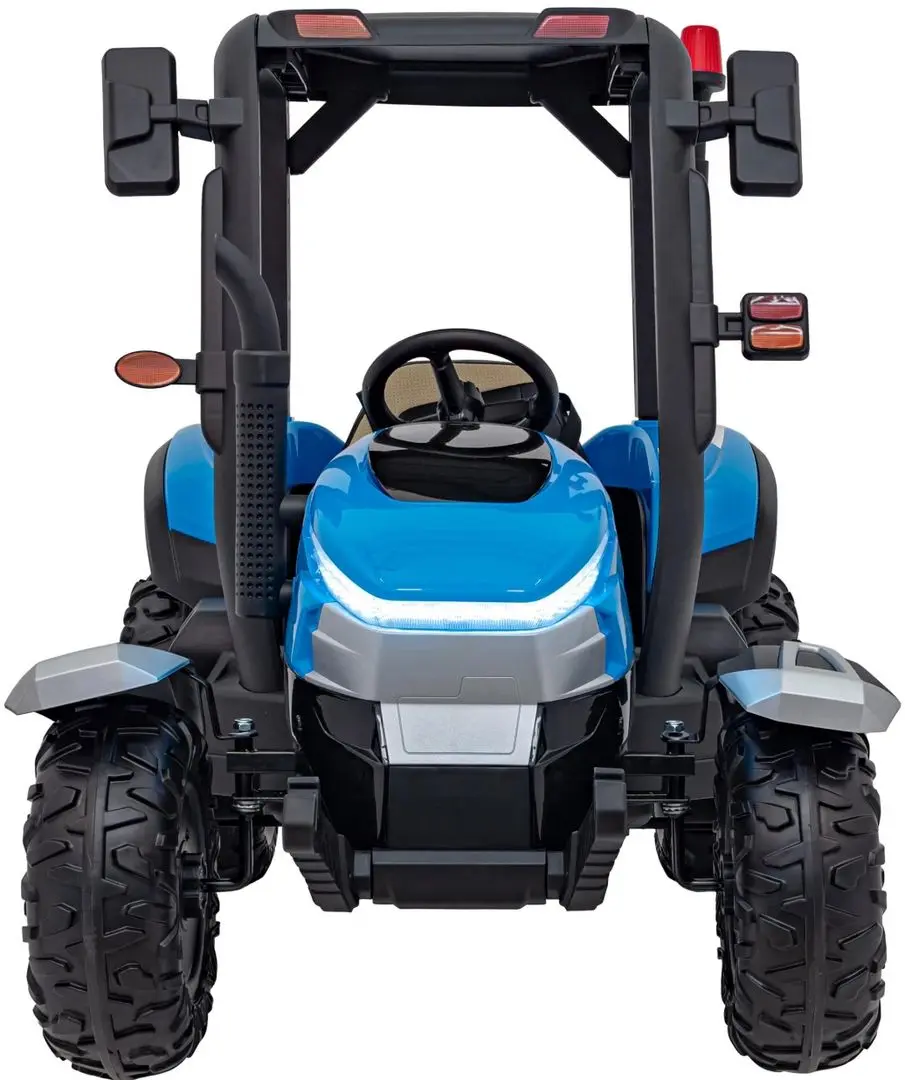 Tractor electric cu remorca Ramiz Tractor Vehicle Blast With Trailer (Blue) - 2