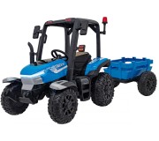 Tractor electric cu remorca Ramiz Tractor Vehicle Blast With Trailer (Blue)