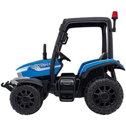 Tractor electric cu remorca Ramiz Tractor Vehicle Blast With Trailer (Blue) Thumb