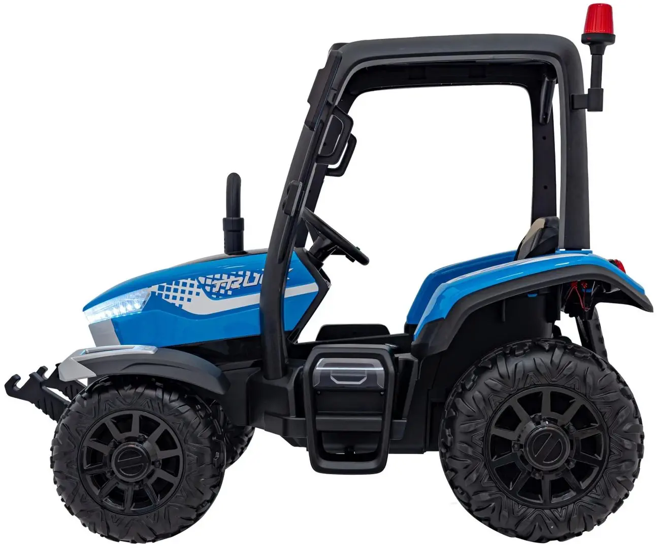 Tractor electric cu remorca Ramiz Tractor Vehicle Blast With Trailer (Blue) - 4