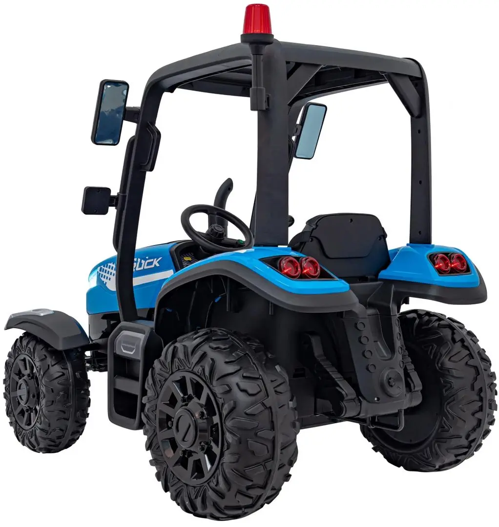 Tractor electric cu remorca Ramiz Tractor Vehicle Blast With Trailer (Blue) - 5