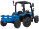 Tractor electric cu remorca Ramiz Tractor Vehicle Blast With Trailer (Blue)