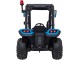 Tractor electric cu remorca Ramiz Tractor Vehicle Blast With Trailer (Blue)