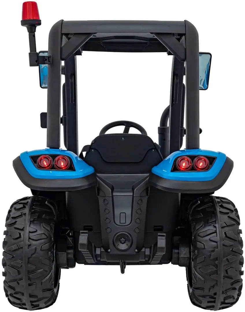 Tractor electric cu remorca Ramiz Tractor Vehicle Blast With Trailer (Blue) - 7