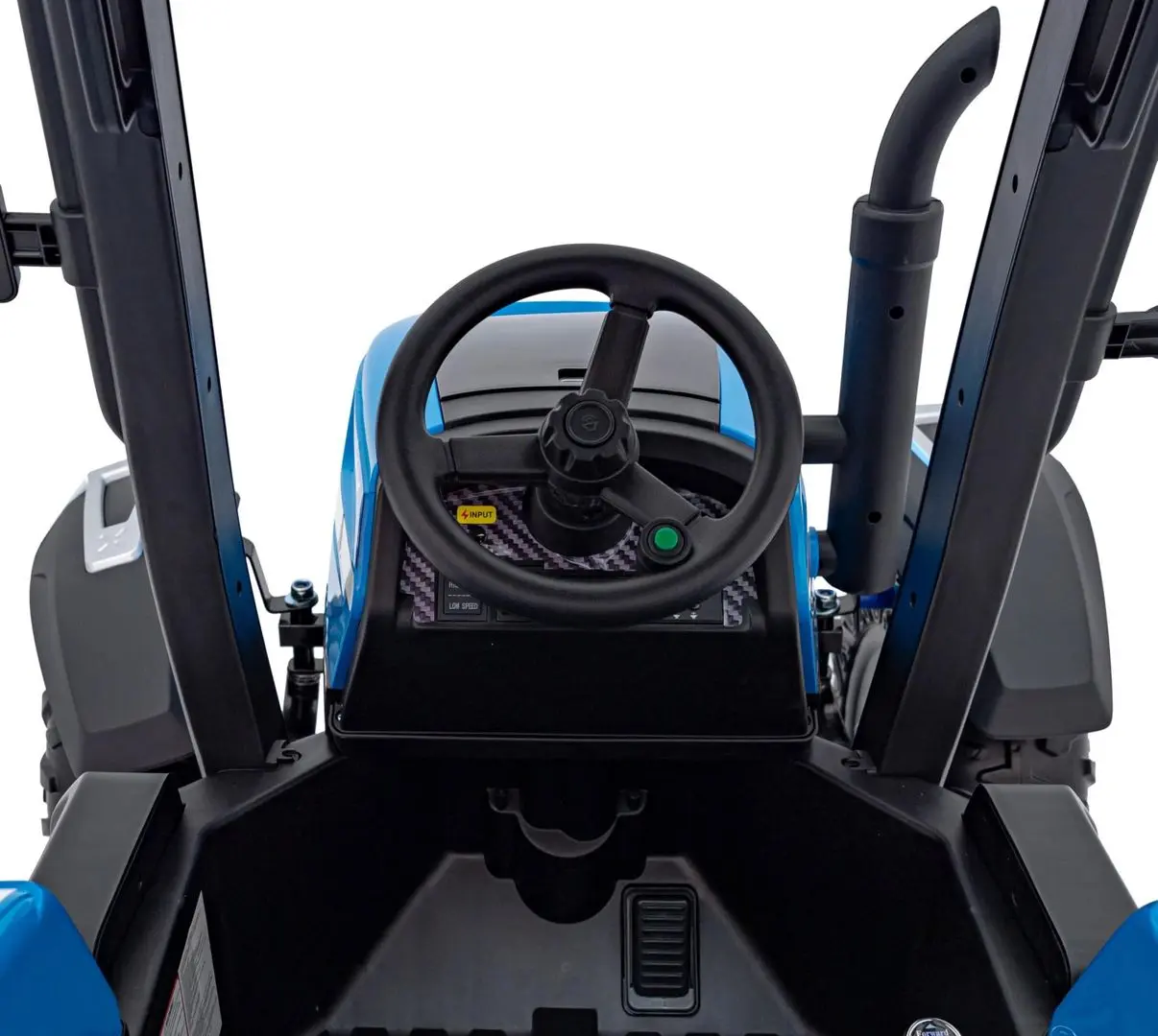 Tractor electric cu remorca Ramiz Tractor Vehicle Blast With Trailer (Blue) - 9