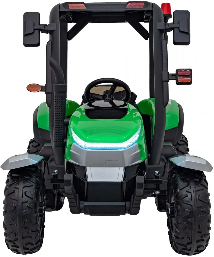 Tractor electric cu remorca Ramiz Tractor Vehicle Blast With Trailer (Green) - 2