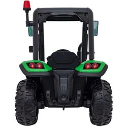 Tractor electric cu remorca Ramiz Tractor Vehicle Blast With Trailer (Green) Thumb