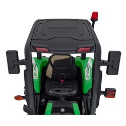 Tractor electric cu remorca Ramiz Tractor Vehicle Blast With Trailer (Green) Thumb