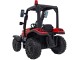 Tractor electric cu remorca Ramiz Tractor Vehicle Blast With Trailer (Red)