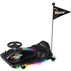 Электрокарт Razor Crazy Cart Shift Lightshow (Black) Thumb