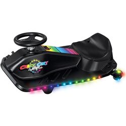 Kart electric Razor Crazy Cart Shift Lightshow (Black)