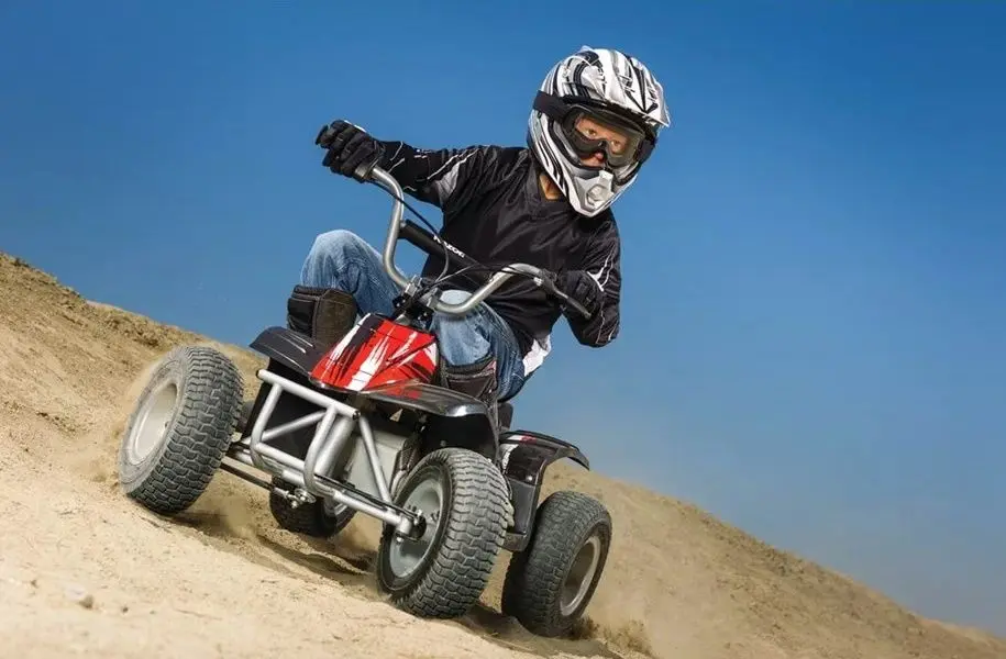 Электроквадроцикл Razor Dirt Quad (Black) - 5