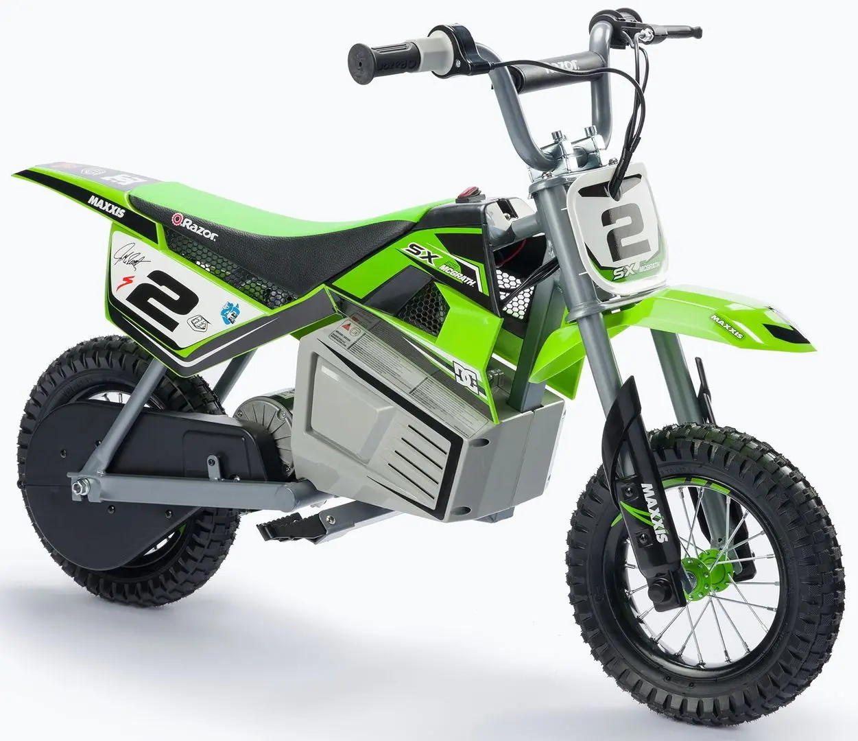Motocicleta electrica Razor SX350 Dirt Rocket McGrath (Green/Black)