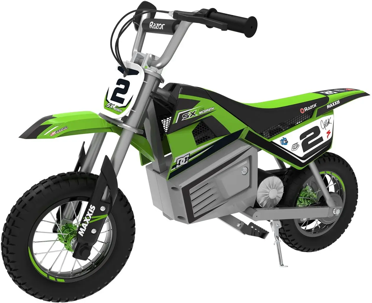 Motocicleta electrica Razor SX350 Dirt Rocket McGrath (Green/Black)