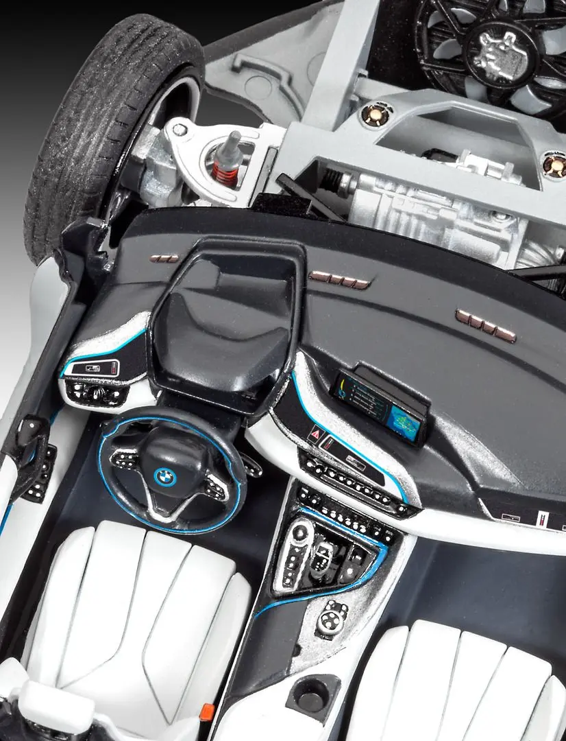 Mașinuța electrică Revell BMW i8 (Black) - 5
