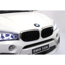 Masinuta electrica River Toys BMW X6M SMBJJ2199/1 (White) Thumb