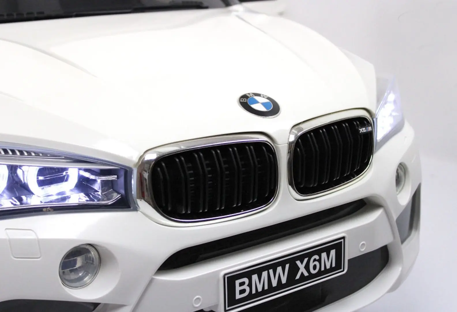 Masinuta electrica River Toys BMW X6M SMBJJ2199/1 (White) - 6