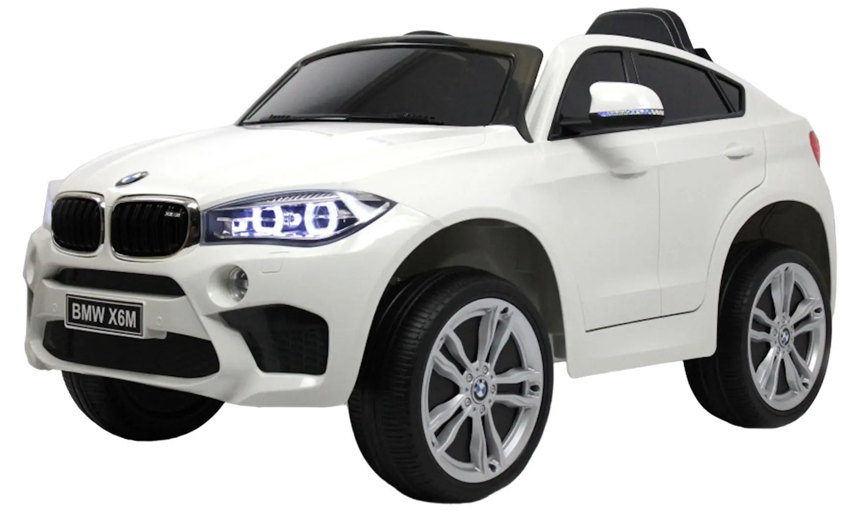 Masinuta electrica River Toys BMW X6M SMBJJ2199/1 (White)