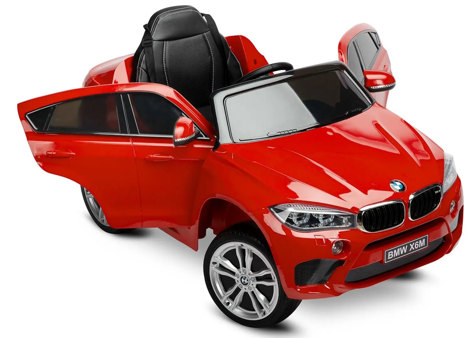 Masinuta electrica River Toys BMW X6M SMBJJ2199/3 (Red) - 4