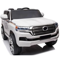 Masinuta electrica River Toys Toyota Land Cruiser SMBJ2022/1 (White) Thumb