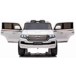 Masinuta electrica River Toys Toyota Land Cruiser SMBJ2022/1 (White) Thumb