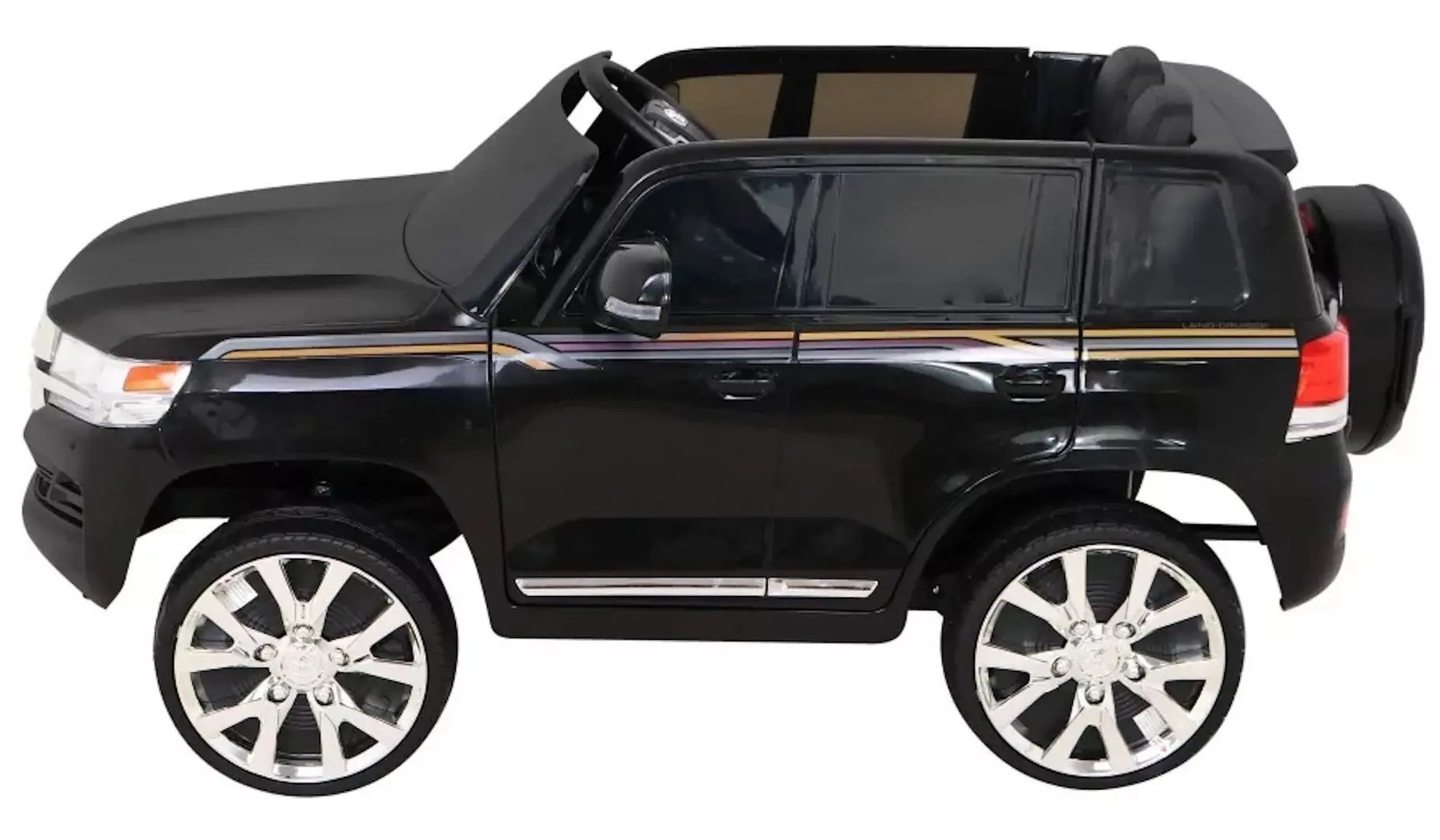 Электромобиль River Toys Toyota Land Cruiser SMBJ2022/2 (Black) - 11