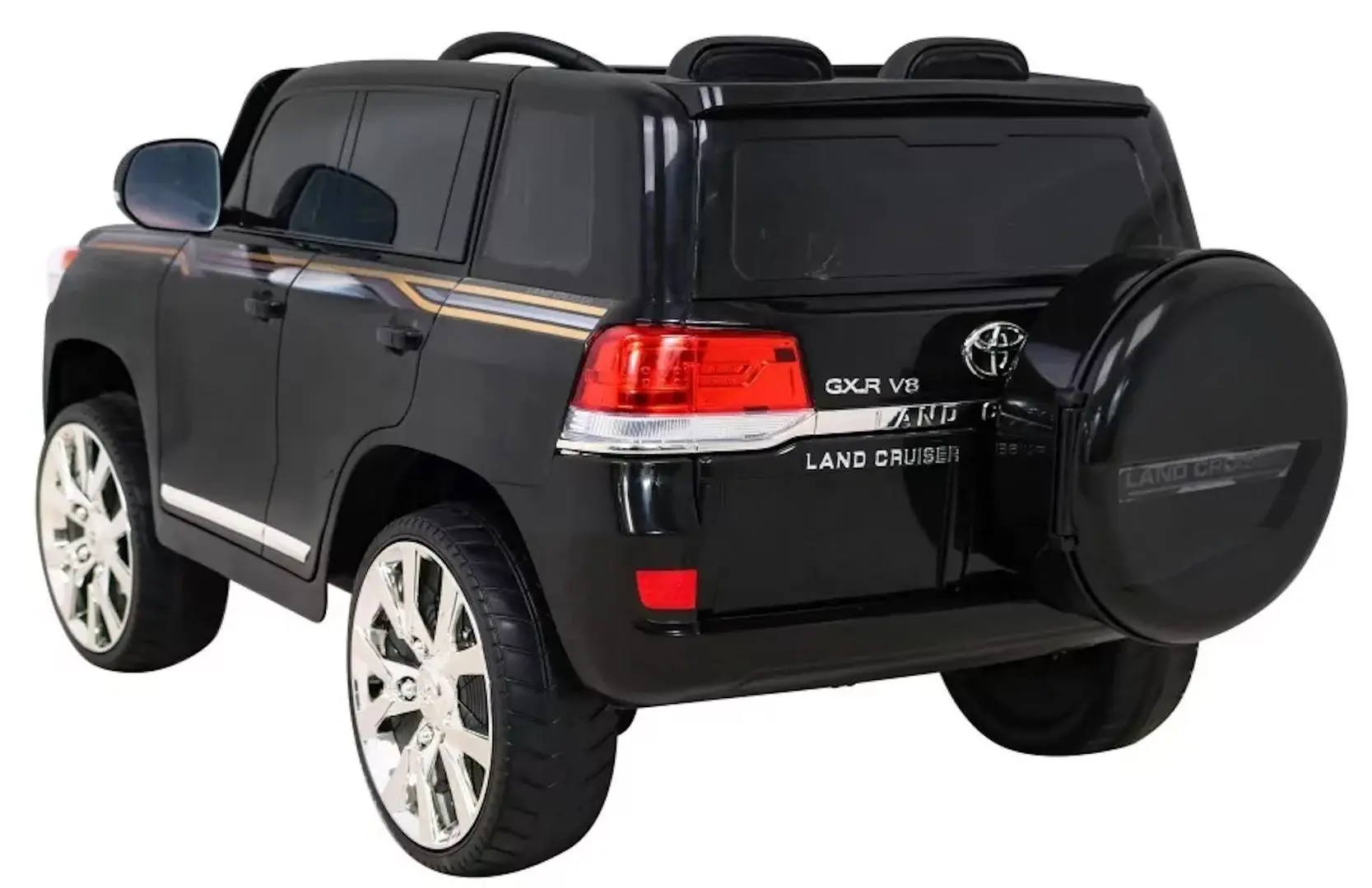 Электромобиль River Toys Toyota Land Cruiser SMBJ2022/2 (Black) - 10