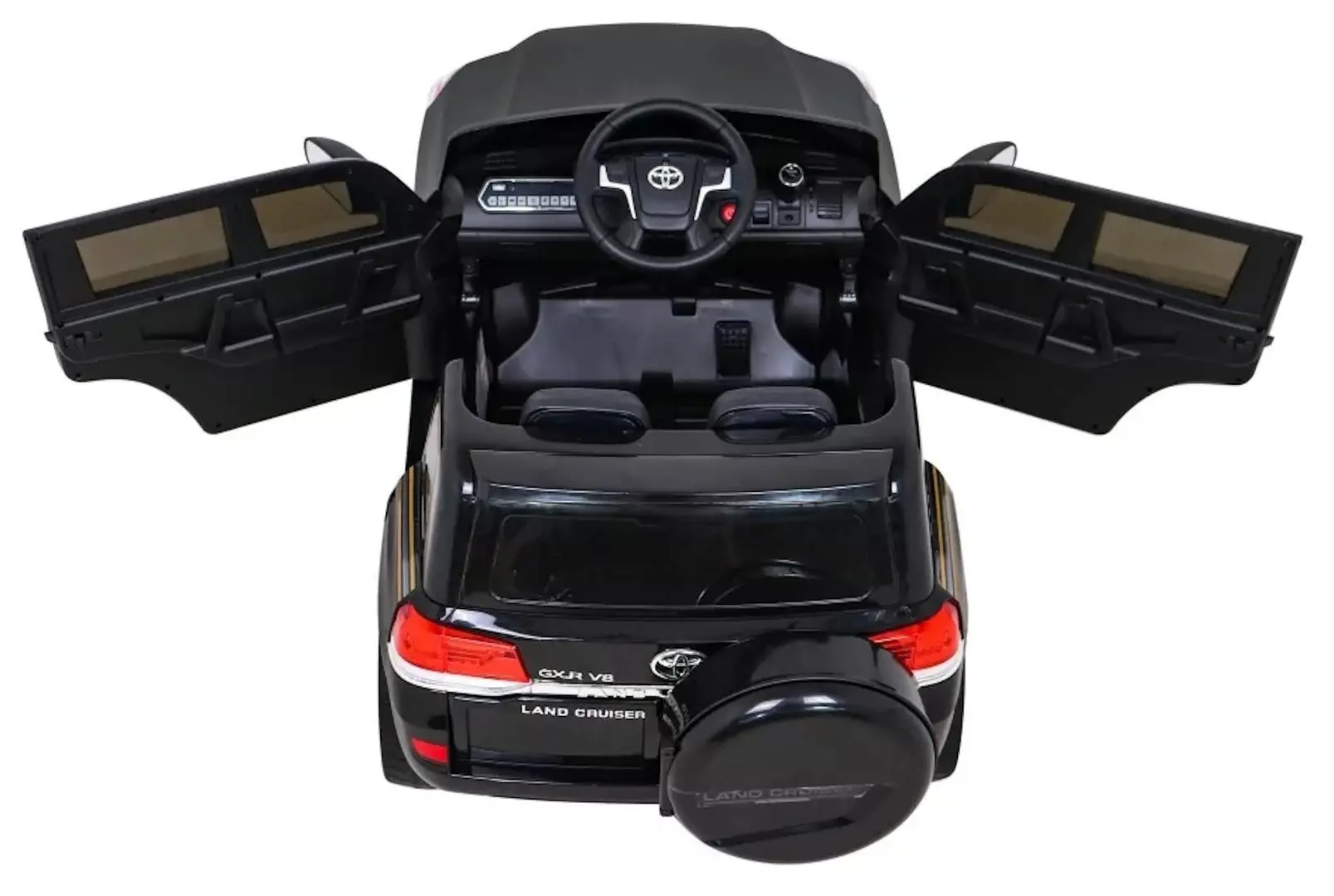 Электромобиль River Toys Toyota Land Cruiser SMBJ2022/2 (Black) - 8