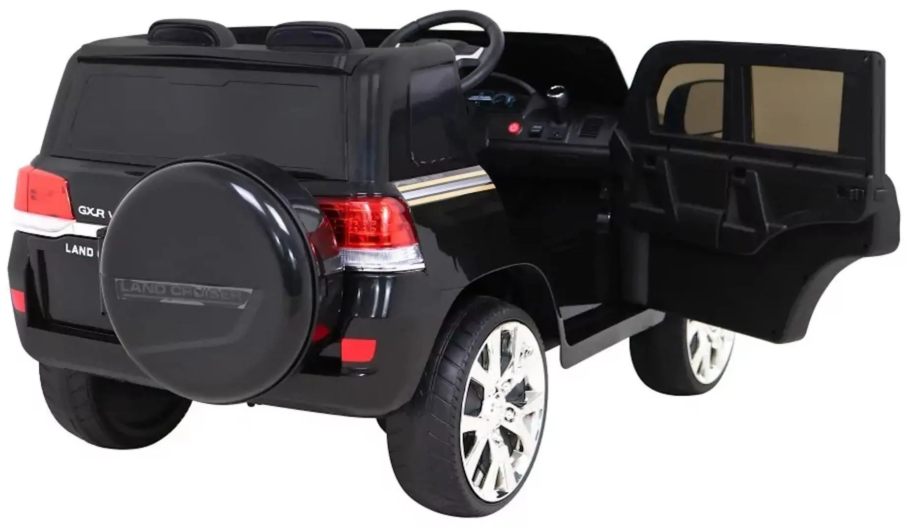 Электромобиль River Toys Toyota Land Cruiser SMBJ2022/2 (Black) - 7