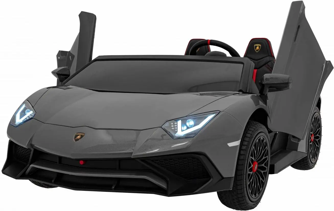 Masinuta electrica Ramiz Lamborghini Aventador SV (Grey)