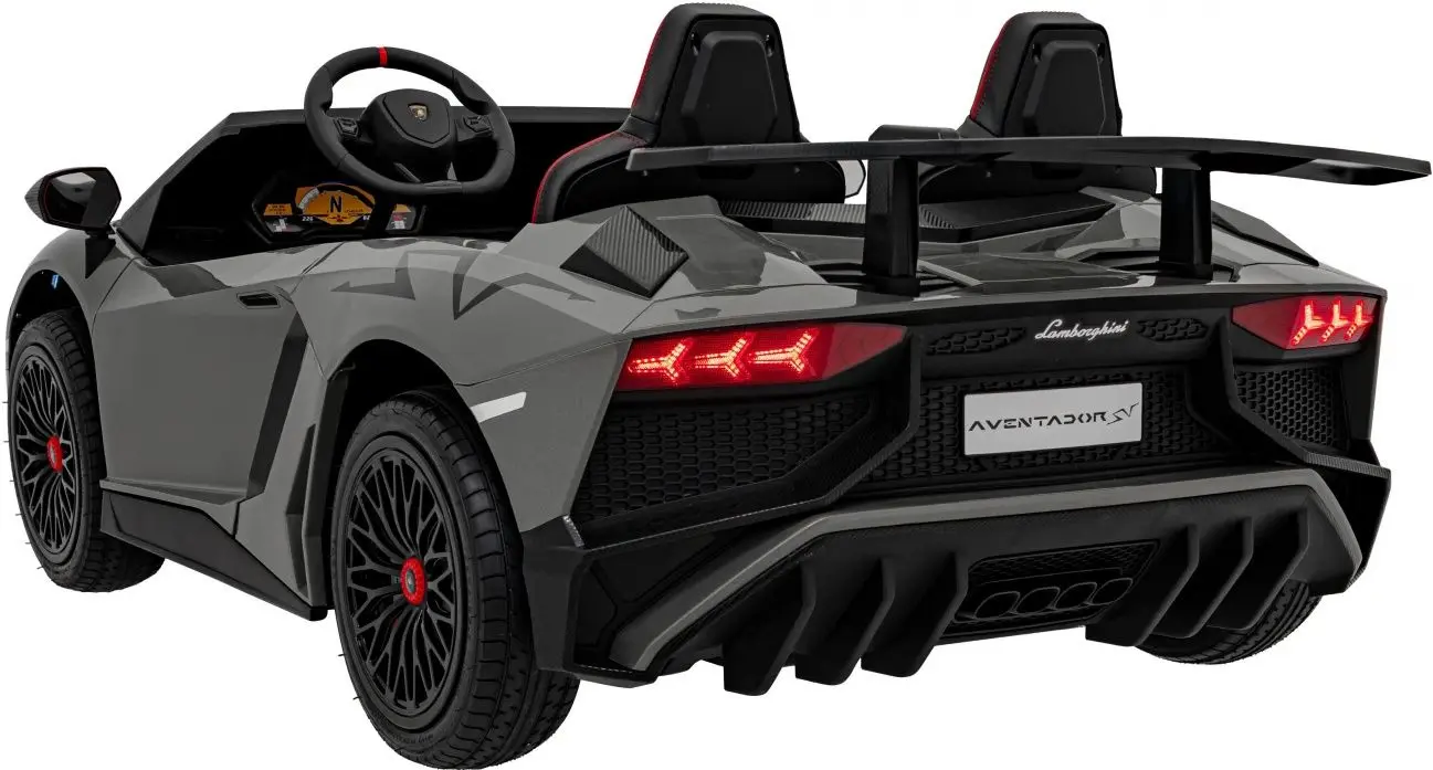 Masinuta electrica Ramiz Lamborghini Aventador SV (Grey)