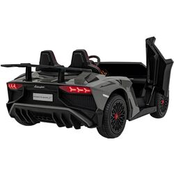 Masinuta electrica Ramiz Lamborghini Aventador SV (Grey) Thumb