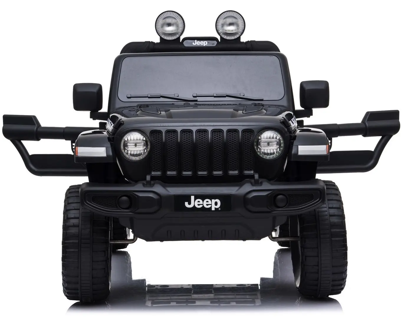 Masinuta electrica Toyland Jeep Rubicon JWR555/1 (Black) - 2