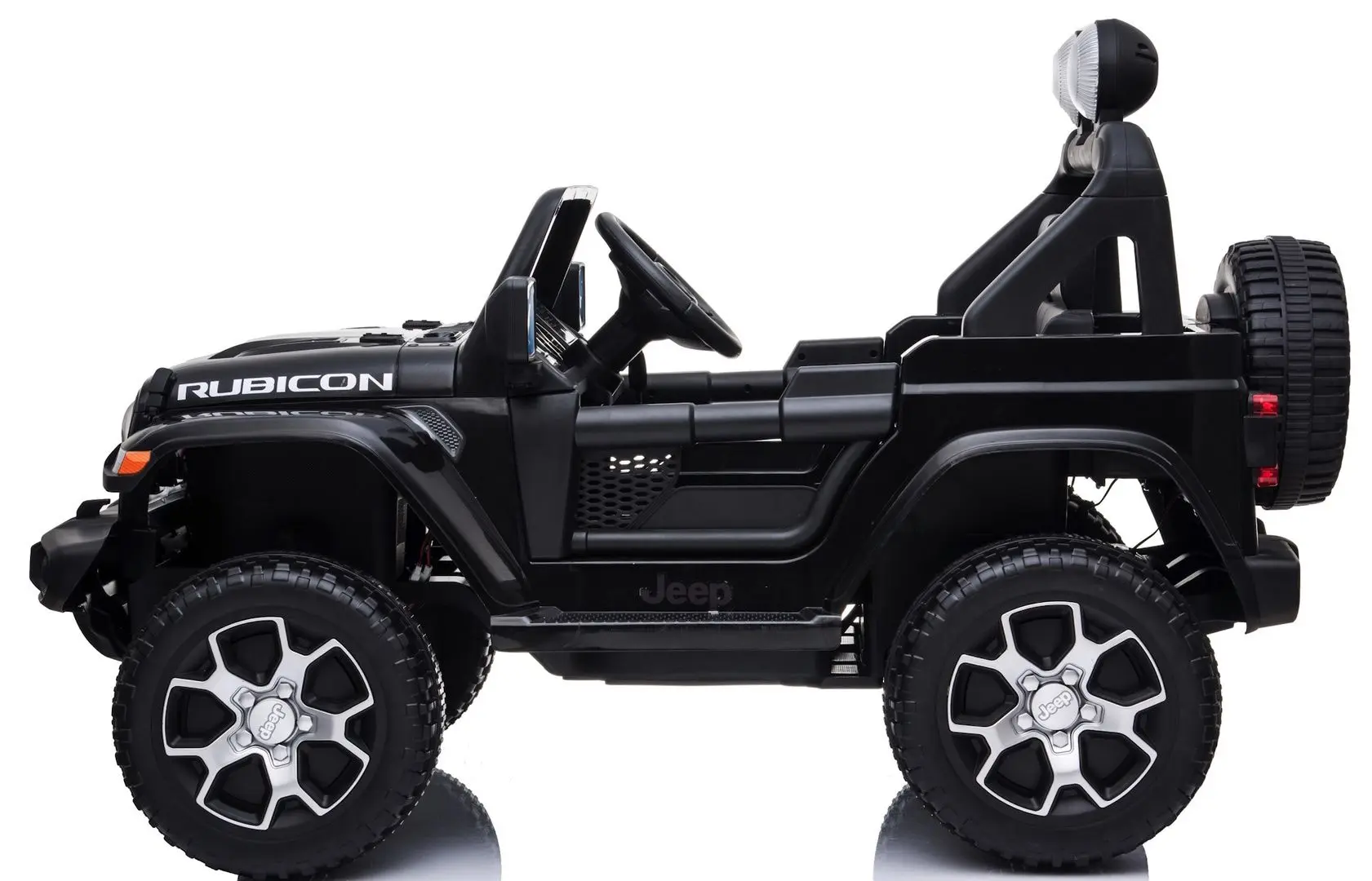 Masinuta electrica Toyland Jeep Rubicon JWR555/1 (Black) - 3