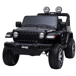 Masinuta electrica Toyland Jeep Rubicon JWR555/1 (Black)
