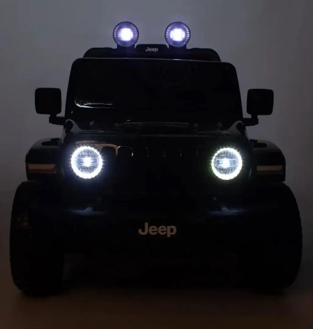 Masinuta electrica Toyland Jeep Rubicon JWR555/1 (Black) - 8