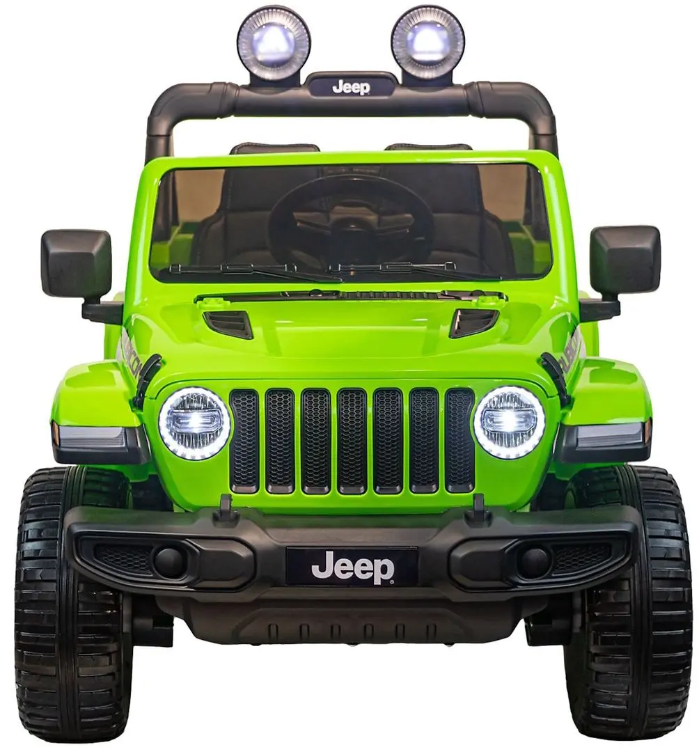 Masinuta electrica Toyland Jeep Rubicon JWR555/2 (Green) - 2