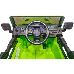 Masinuta electrica Toyland Jeep Rubicon JWR555/2 (Green) Thumb