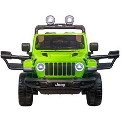 Masinuta electrica Toyland Jeep Rubicon JWR555/2 (Green) Thumb