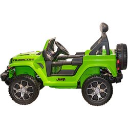 Masinuta electrica Toyland Jeep Rubicon JWR555/2 (Green) Thumb