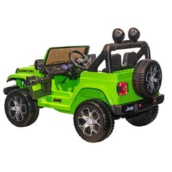 Masinuta electrica Toyland Jeep Rubicon JWR555/2 (Green) Thumb