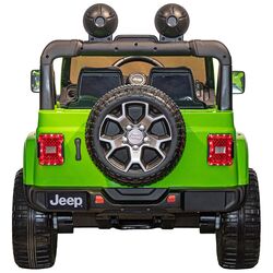 Masinuta electrica Toyland Jeep Rubicon JWR555/2 (Green) Thumb