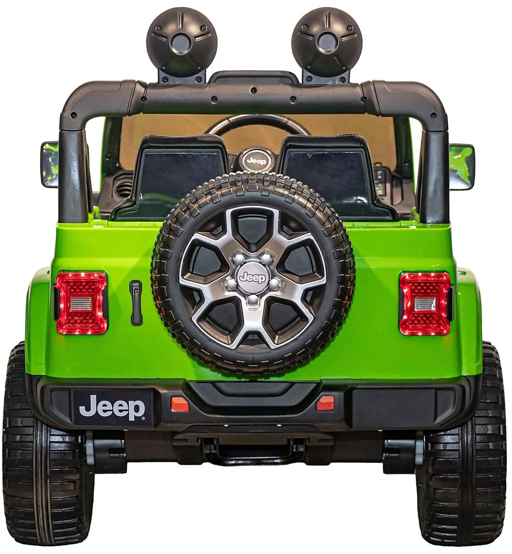 Masinuta electrica Toyland Jeep Rubicon JWR555/2 (Green) - 7