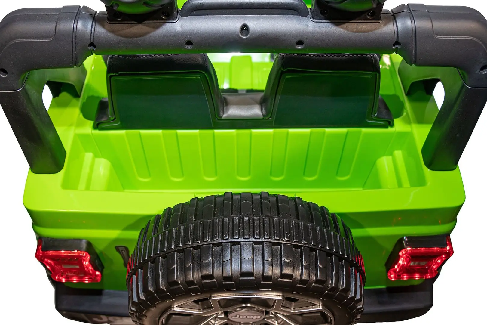 Masinuta electrica Toyland Jeep Rubicon JWR555/2 (Green) - 8