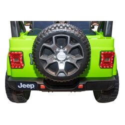 Masinuta electrica Toyland Jeep Rubicon JWR555/2 (Green) Thumb