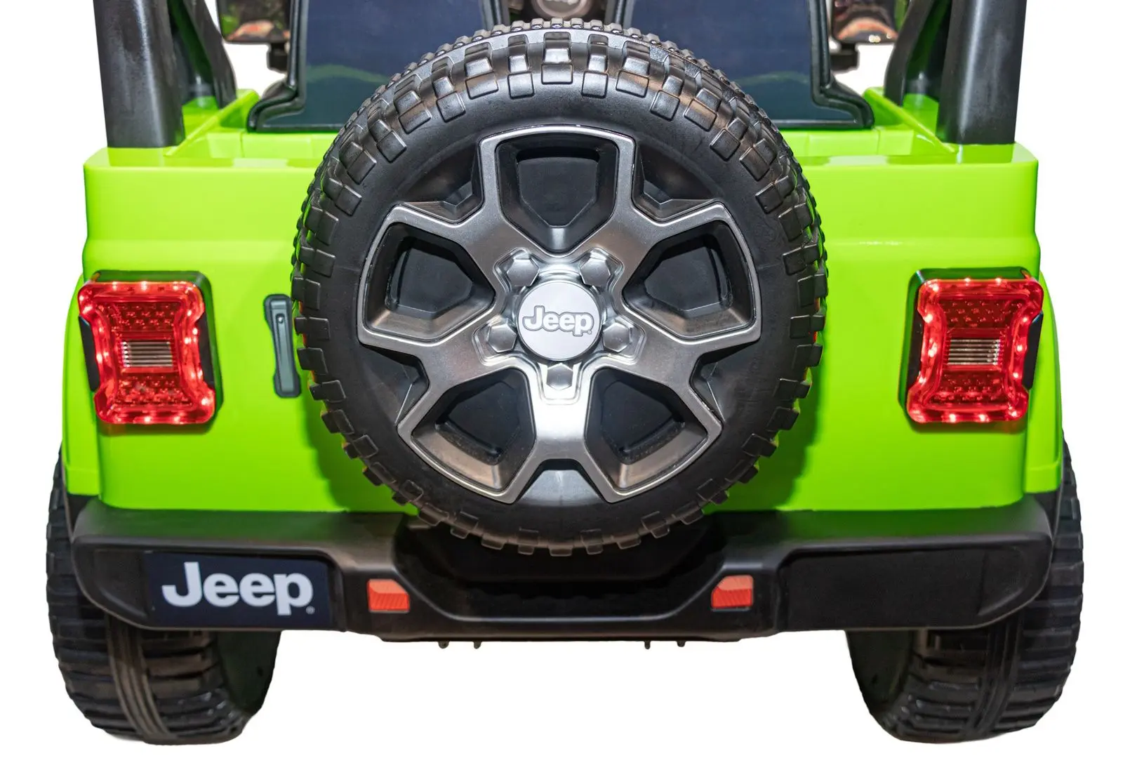 Masinuta electrica Toyland Jeep Rubicon JWR555/2 (Green) - 9