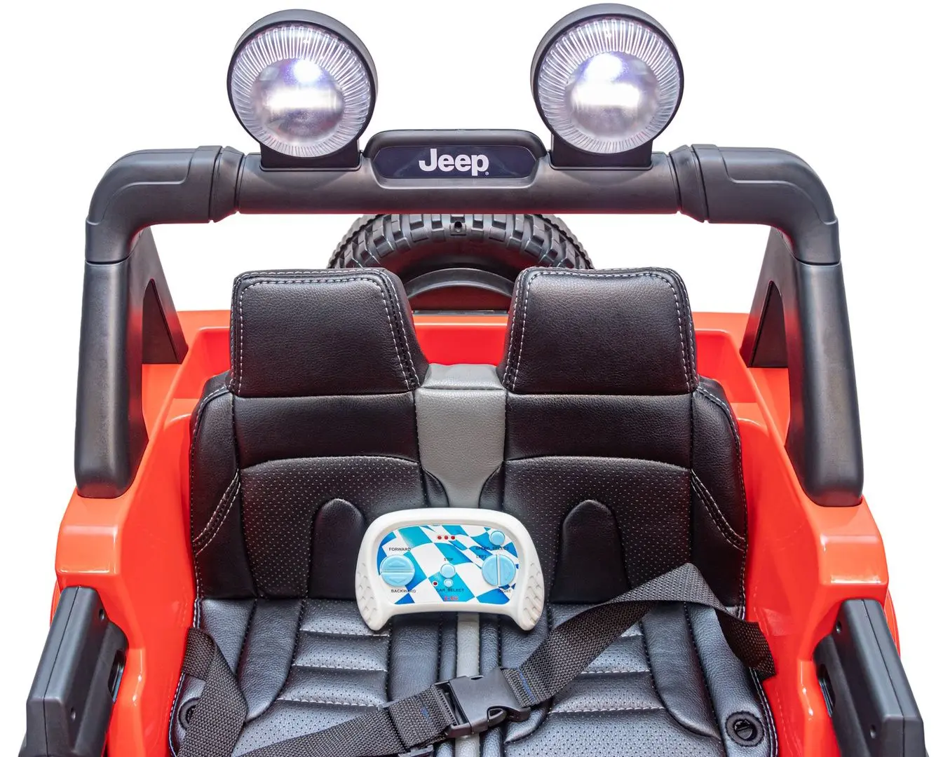 Masinuta electrica Toyland Jeep Rubicon JWR555/3 (Red) - 11