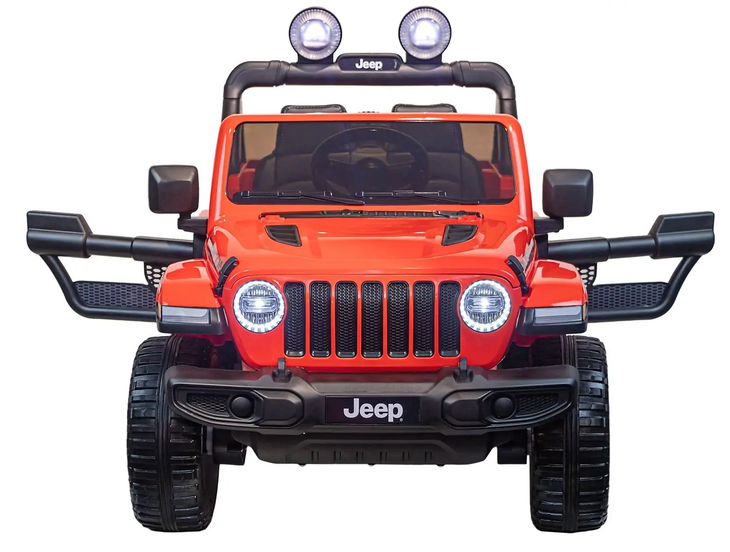 Masinuta electrica Toyland Jeep Rubicon JWR555/3 (Red) - 3