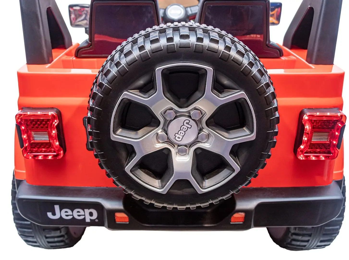 Masinuta electrica Toyland Jeep Rubicon JWR555/3 (Red) - 7