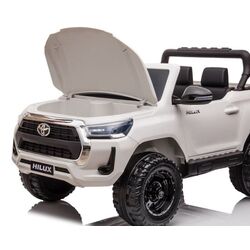 Masinuta electrica Toyota Hilux HL860/2 (White) Thumb